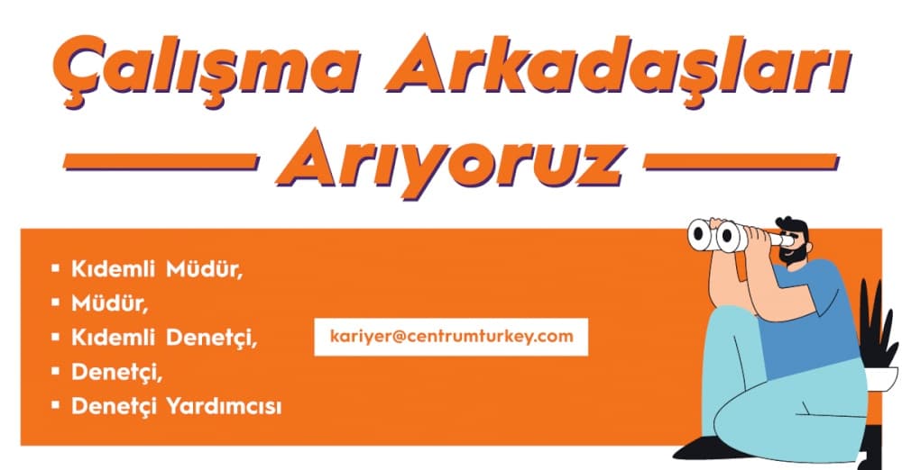Büyüyen ve Gelişen Organizasyonumuza Çalışma Arkadaşları Arıyoruz