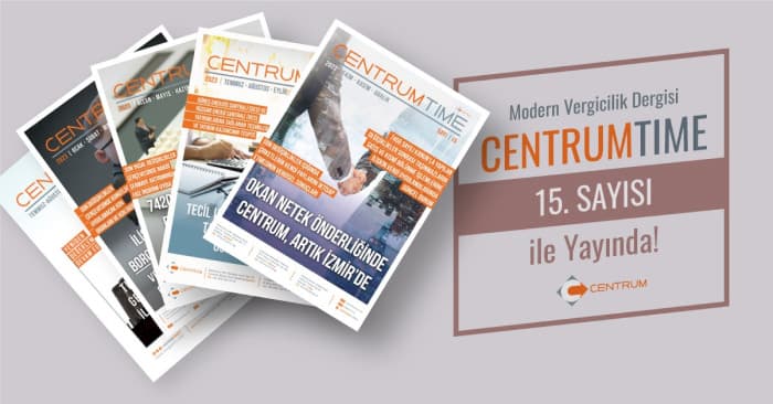 CentrumTime 15. Sayısı ile Yayında!